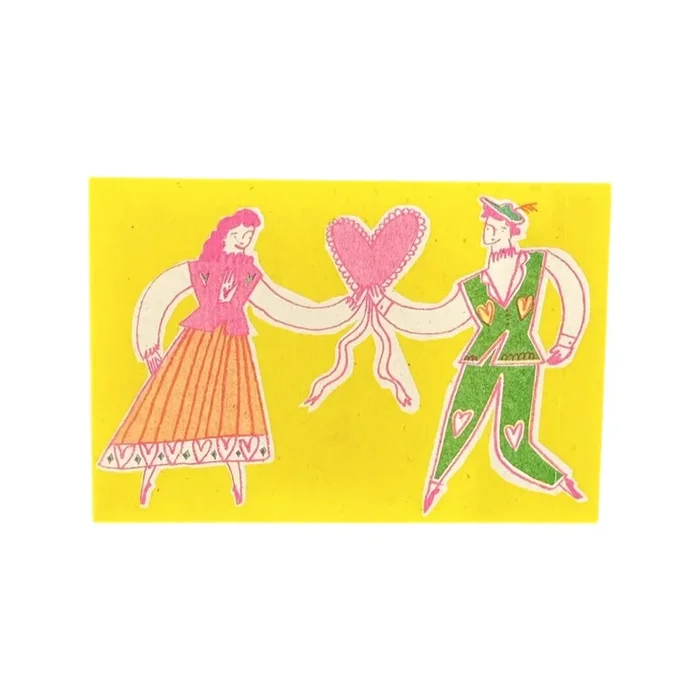 Folk Love Mini Print
