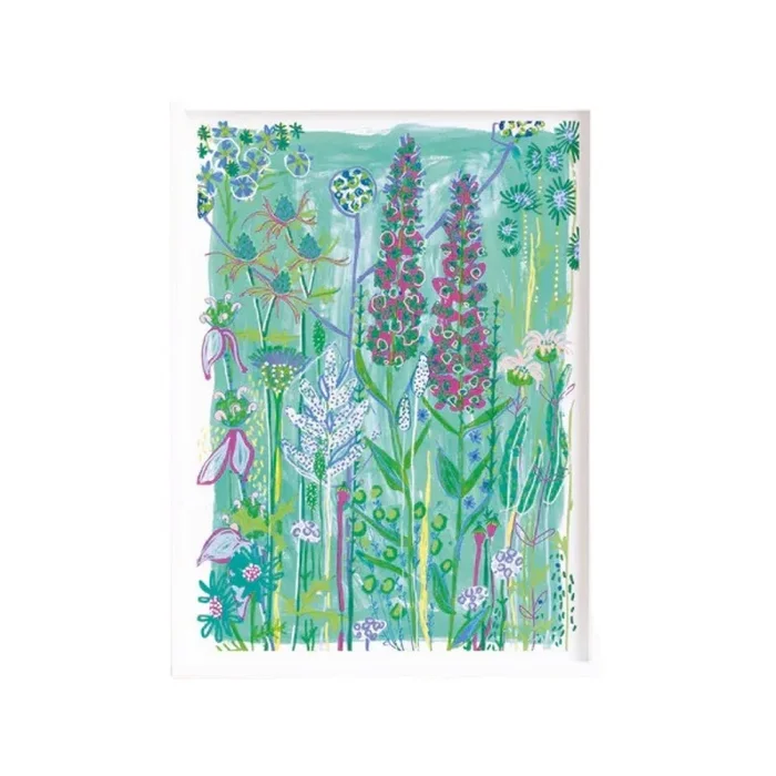 Foxglove Floral Print