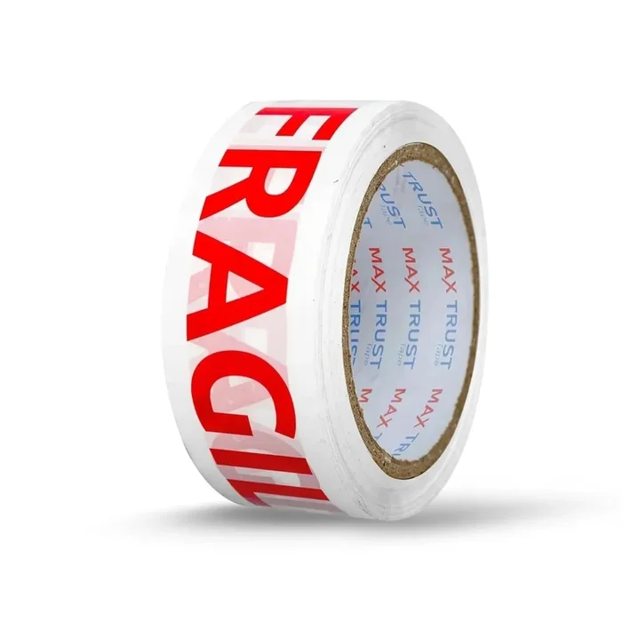 Fragile Printed Packing Tape 4.8cm x 50m White PP Roll Adhesive Shipping Mailing~4015