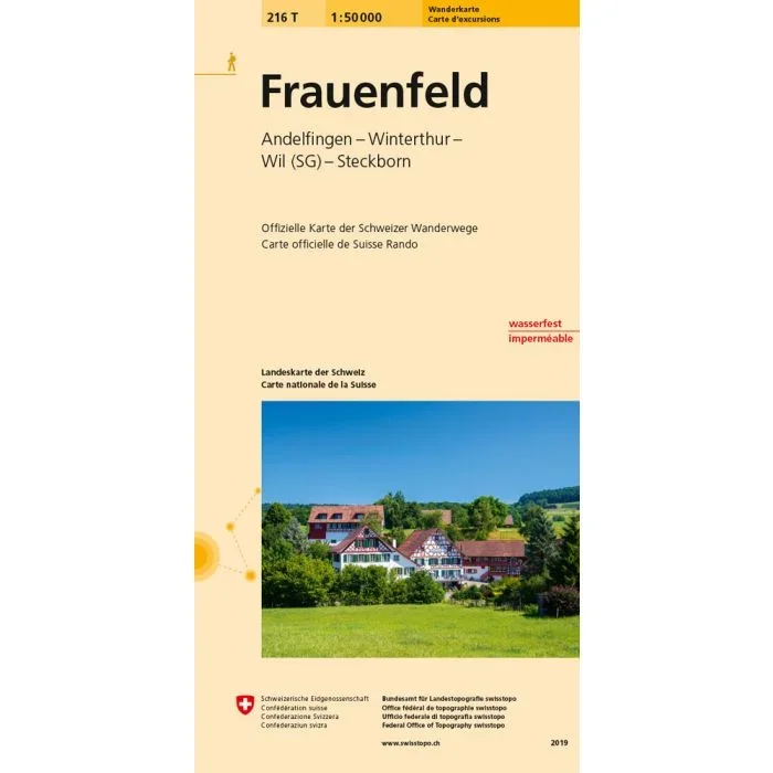 Frauenfeld Swisstopo Hiking 216T