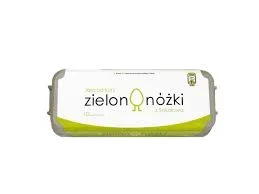 Freilandeier von grünbeinigen Hühnern der Klasse M von Sokołów Oldar 10 Stk.