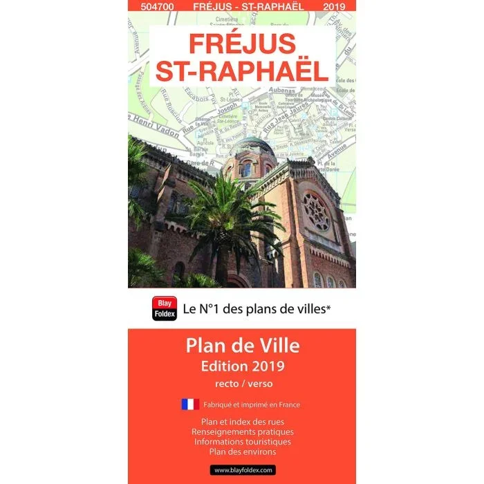 Frejus – St Raphael Blay-Foldex Street Plan