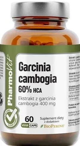 Garcinia Cambogia 60 Kapseln 3138 g – PHARMOVIT