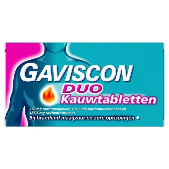 Gaviscon Dual chewing tabs large