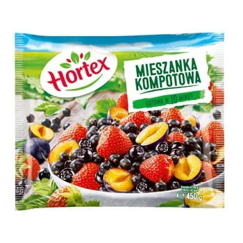 Gefrorene Fruchtkompottmischung Hortex 450g
