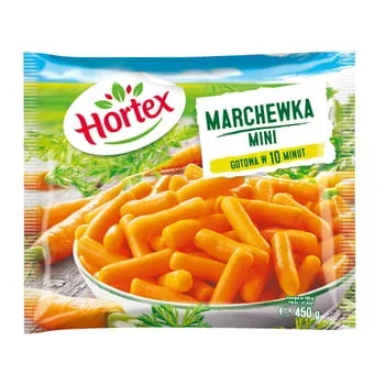 Gefrorene Mini-Karotte Hortex 450g