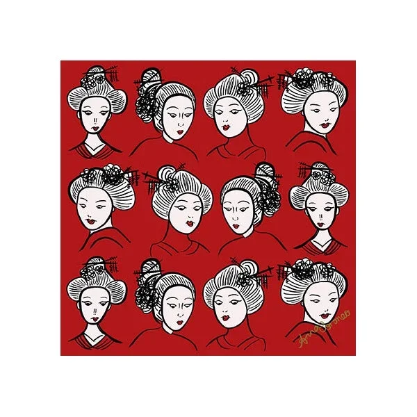 Geisha Card