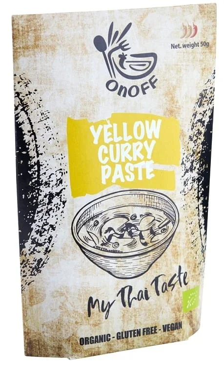 Gelbe Currypaste glutenfrei BIO 50 g (Beutel) – ONOFF SPICES