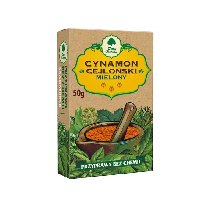 Gemahlener Ceylon-Zimt 50 g – GESCHENKE DER NATUR