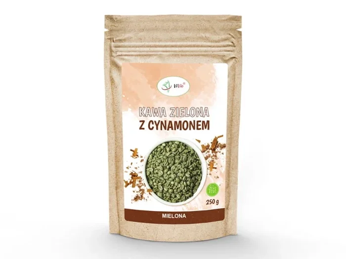Gemahlener Rohkaffee mit Zimt 250 g – VIVIO