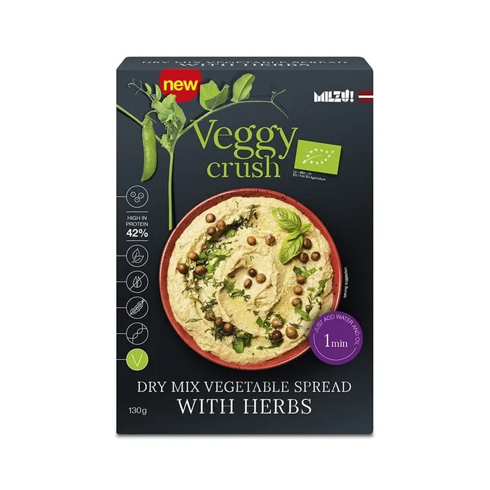 Gemüsepaste mit Kräutern BIO 130 g – VEGGY CRUSH