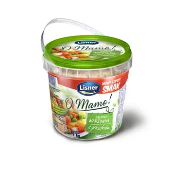 Gemüsesalat mit Erbsen 1000g Lisner