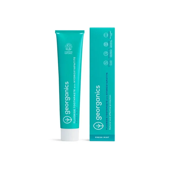 Georganics Toothpaste Tube with Hydroxyapatite – 75ml