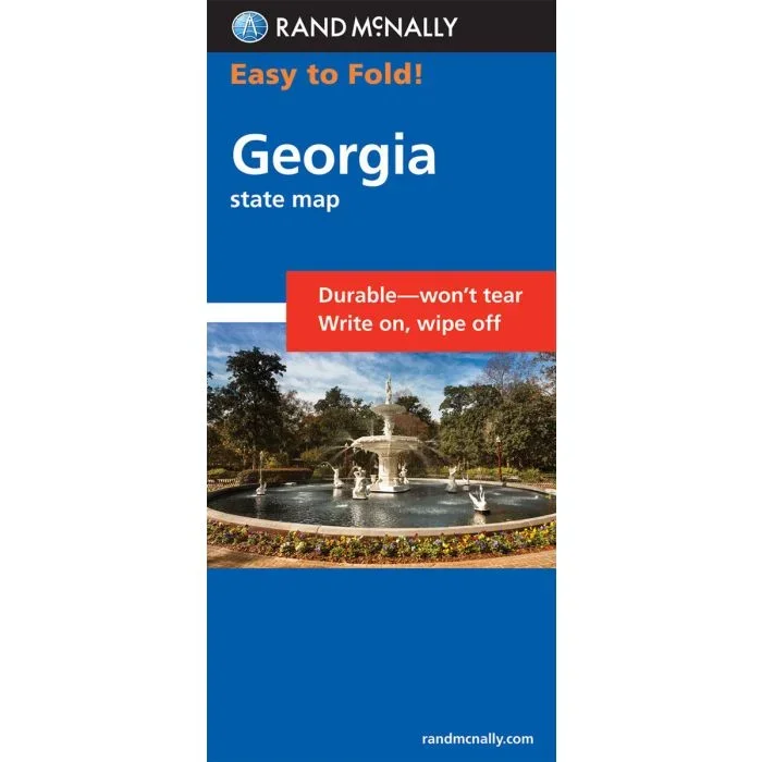 Georgia Easy to Fold Rand McNally