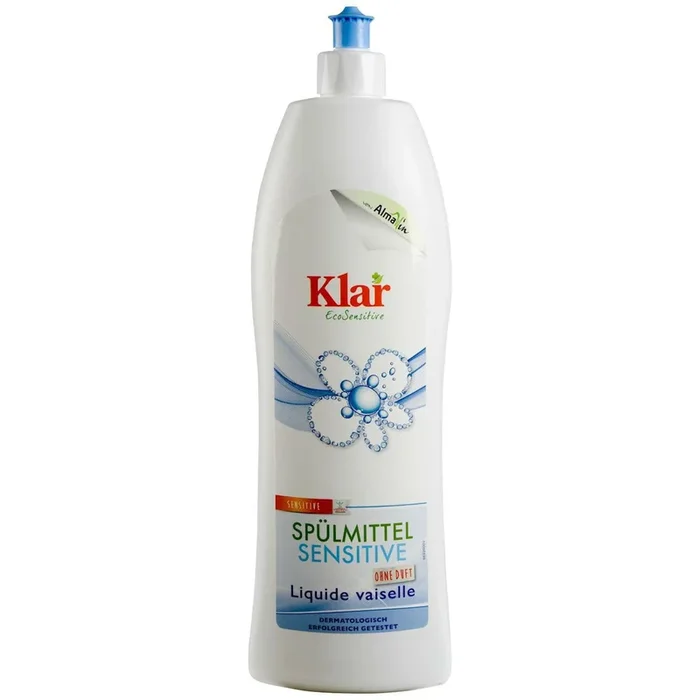 Geschirrspülmittel sensitiv eco 1000ml – KLAR
