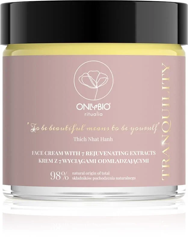 Gesichtscreme mit 7 – verjüngenden Extrakten 50 ml – NUR BIO