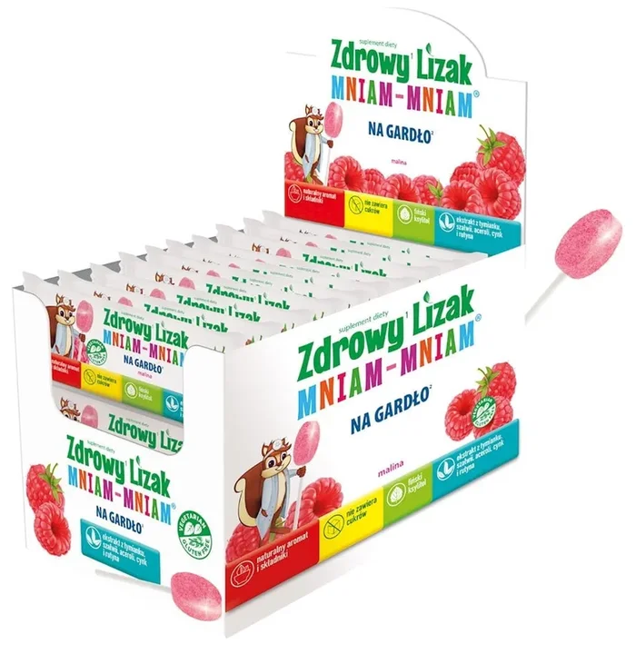 GESUNDE LOLY am Hals lecker – lecker Display 40 STARPHARMA
