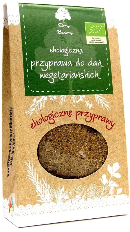 Gewürz für vegetarische Gerichte BIO 40 g – GESCHENKE DER NATUR