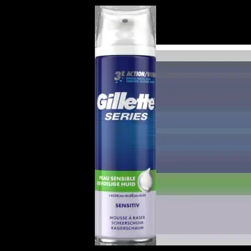Gillette Series shaving foam for men for sensitive skin (only available within Europe)
