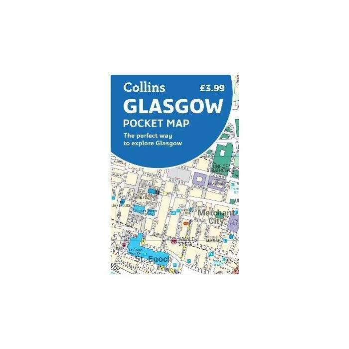 Glasgow Collins Pocket Map