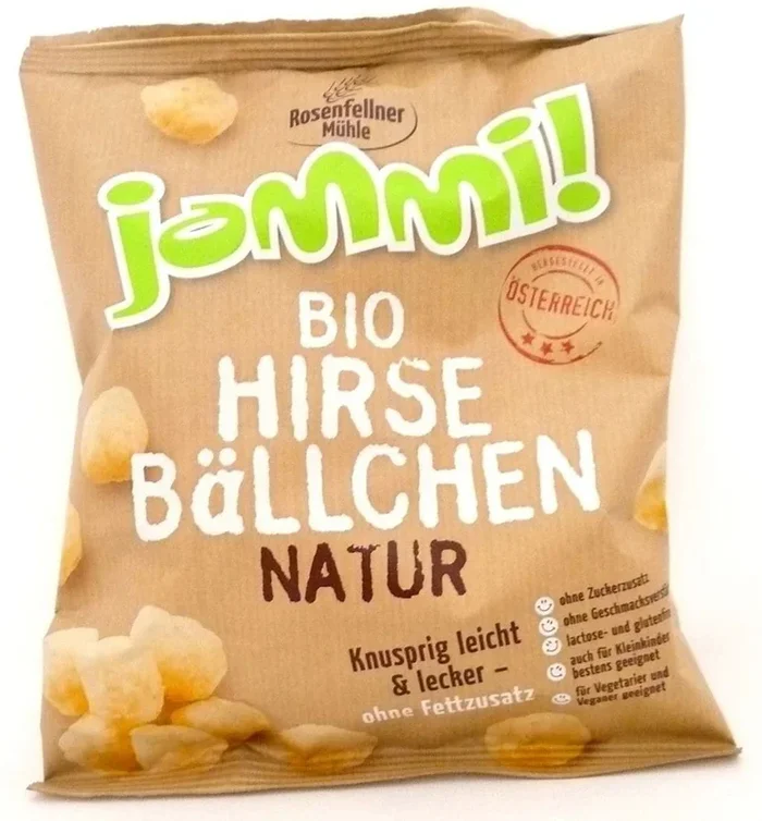 Glutenfreie Hirsechips BIO 65 g – ROSENFELLNER