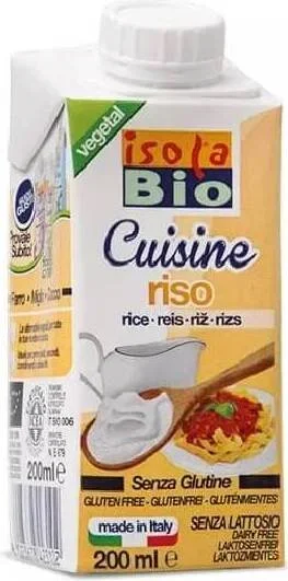 Glutenfreie Reiskochcreme BIO 200 ml ISOLA bio