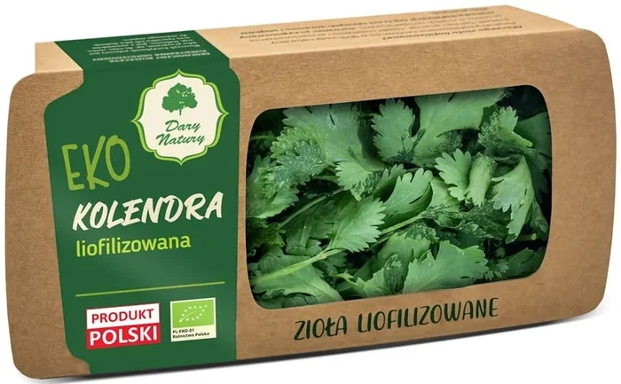 Glutenfreier gefriergetrockneter Koriander BIO 5 g – GESCHENKE DER NATUR