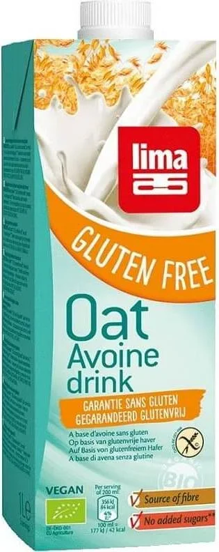 Glutenfreier Haferdrink BIO 1000 ml – LIMA