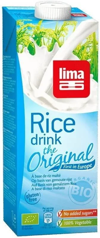 Glutenfreies Reisgetränk BIO 1000 ml – LIMA