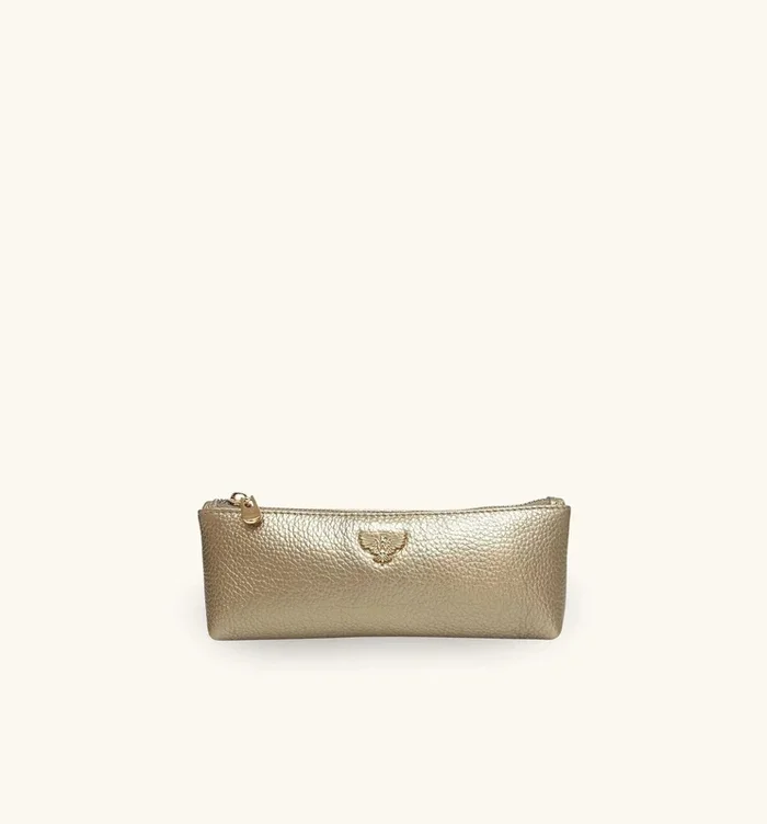 Gold Leather Case