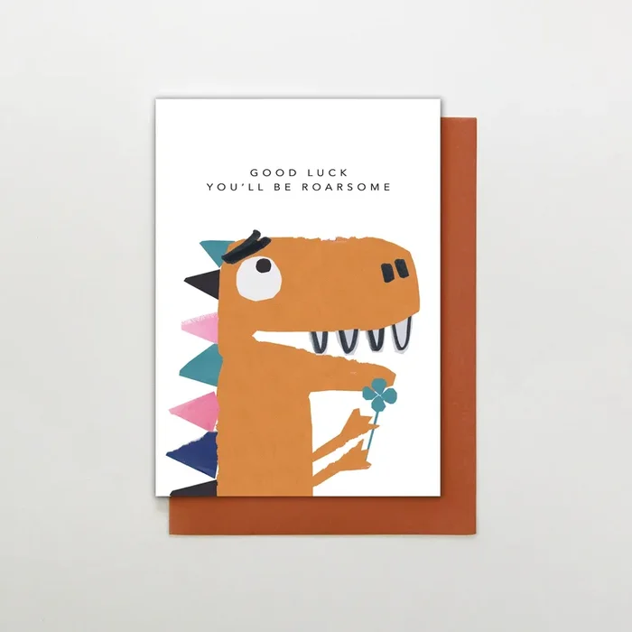 Good Luck You’ll Be Roarsome Card