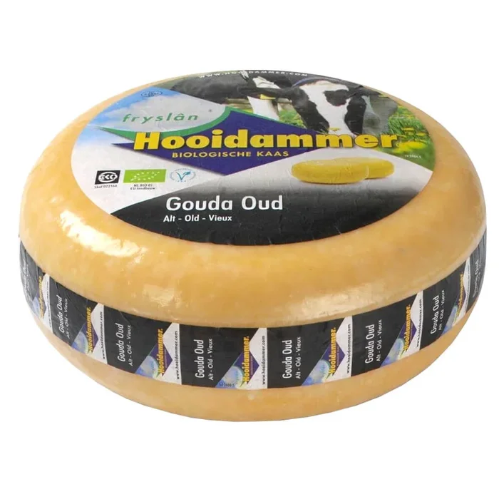 Gouda alter Reifekäse 50% Fett BIO 45 kg – HOOIDAMMER