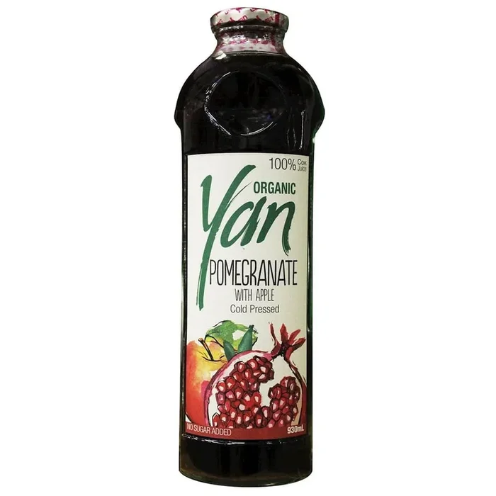 Granatapfelsaft mit Apfel BIO 930 ml – YAN