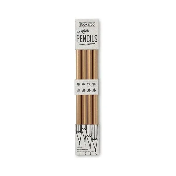 Graphite Pencils – Gold