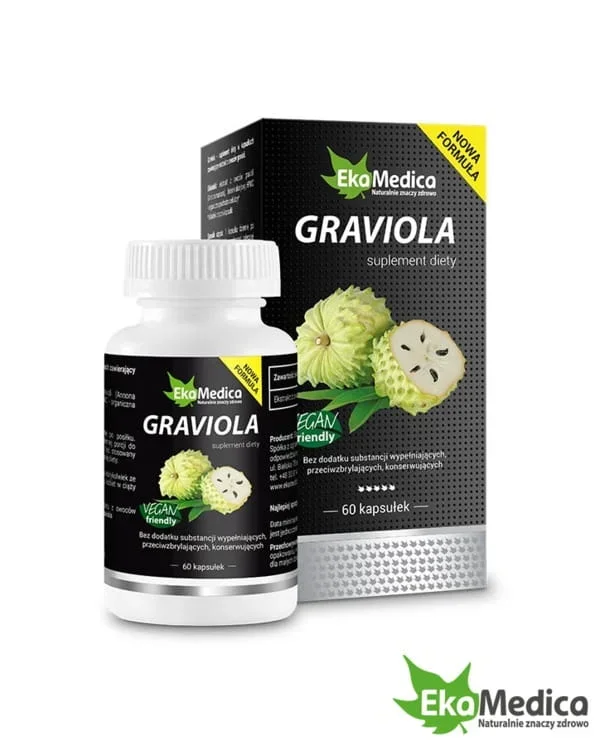 Graviola – Guanabana 60 Kapseln EKAMEDICA