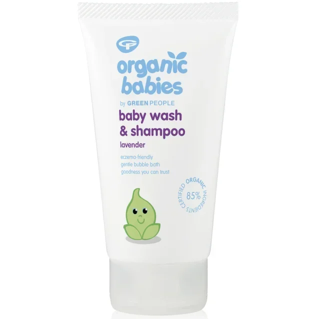 Green People Organic Babies Baby Wash And Shampoo Lavender 150ml