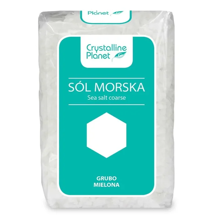 Grob gemahlenes Meersalz 600 g – CRYSTALLINE PLANET