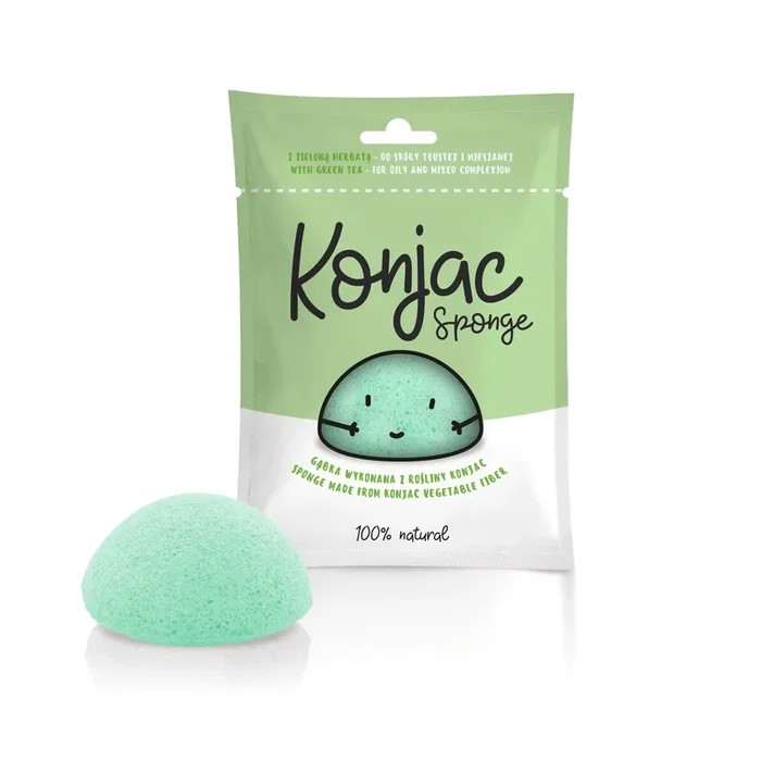 Grüne Konjac-Schwammkunst DIÄT – NAHRUNG