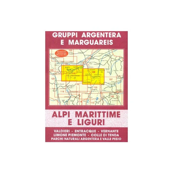 Gruppi Argentera e Marguareis Edizioni Multigraphic 109/115