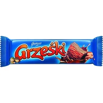Grześki-Waffel mit Kakaocreme in Schokolade 36g