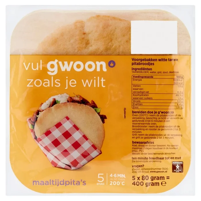 Gwoon Meal pita’s