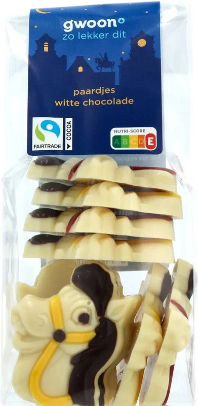 gwoon White Chocolate Horses