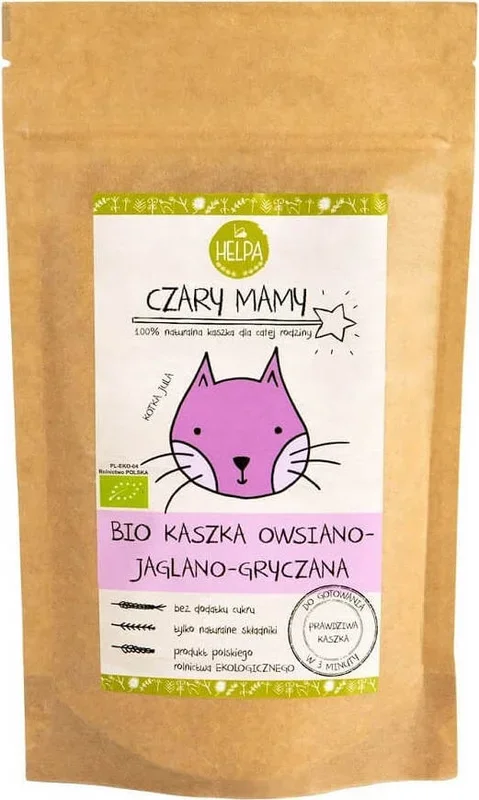Hafer – Hirse – Buchweizenbrei BIO 200 g – HELPA
