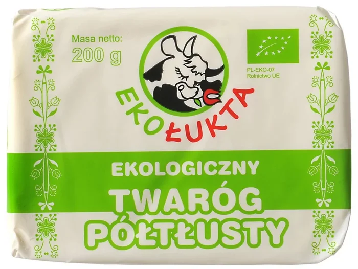 Halbentrahmter Hüttenkäse BIO 200 g – ECO ŁUKTA