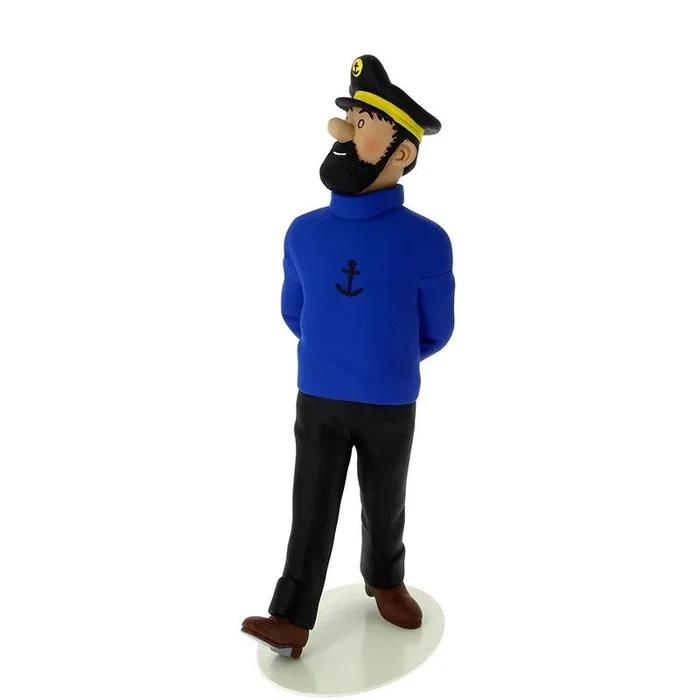 Hand-Painted Resin Statue of Haddock