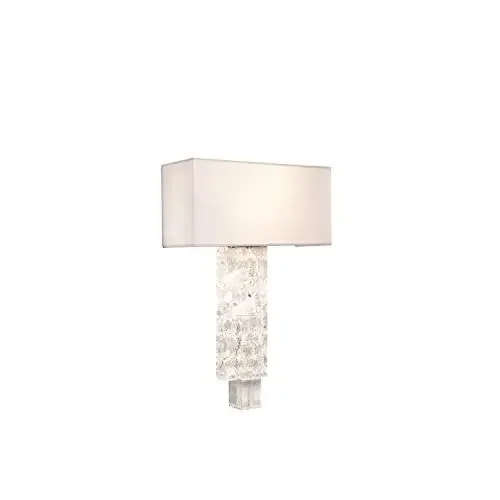 Hand Textured Crystal Wall Sconce, Belen Kox