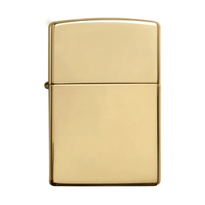 Handwritten Brass Zippo