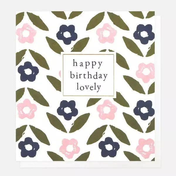 Happy Birthday Lovely Birthday Card