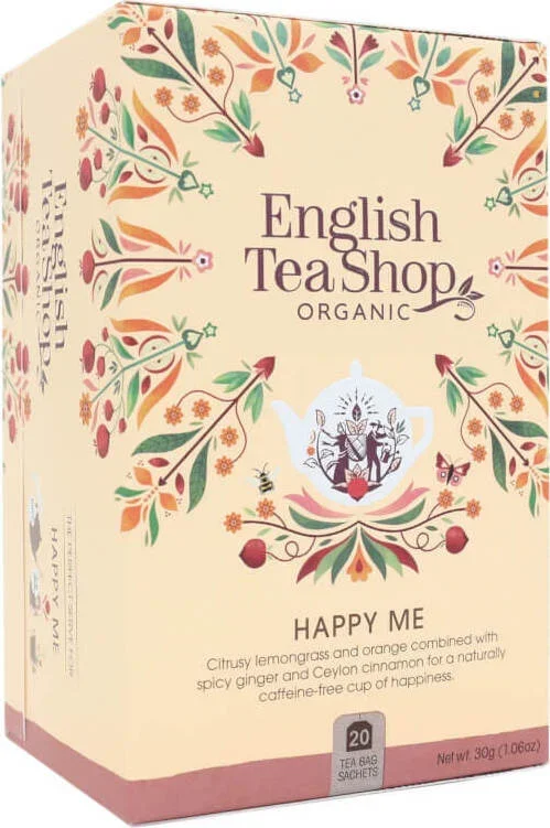 Happy me Tee 20×1,5 g BIO 30 g ENGLISH TEA SHOP