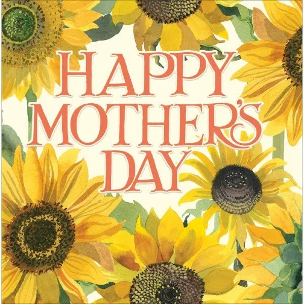 Happy Mothers Day Sunflowers Card